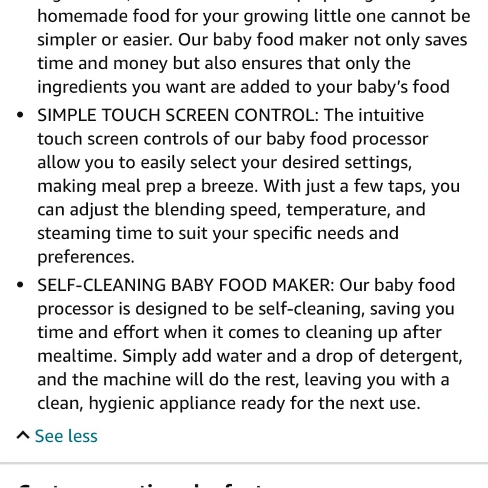 NWT Evlas Baby Food Maker - Grey - Picture 7 of 7